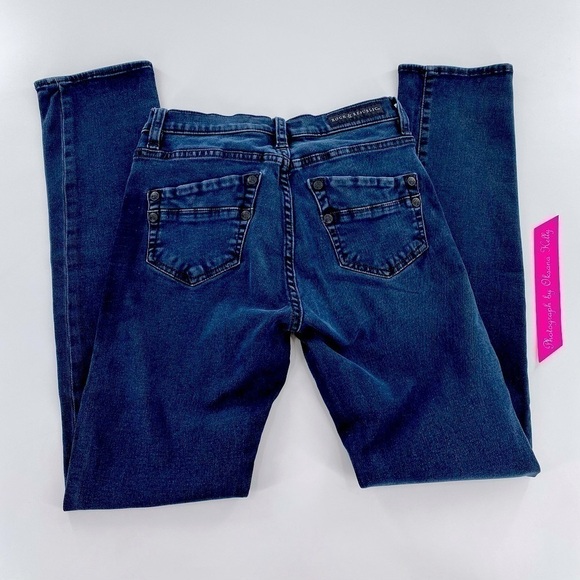 Rock & Republic Berlin Jeans 12M Women Stretch 6M - Picture 5 of 11